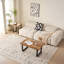 Table d'appoint polyvalente 2 pièces en MDF noyer avec pieds en métal, parfaite pour une utilisation intérieure et extérieure, durable et élégante