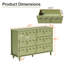 Commode lacée 6 tiroirs Dorlan-1300112267