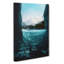 Blue Ice Tunnel In Abstract - Wrapped Canvas-55311927