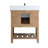 Pelaghia 30'' Single Bathroom Vanity with Marble Top-57367885