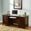 Bureau d’ordinateur en bois massif Michal