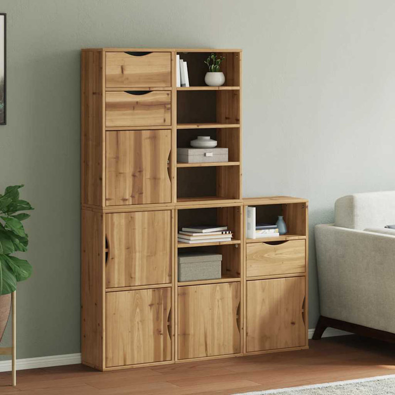 79cm H x 40cm W Bookcase, Natural