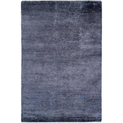 Mcelroy Hand Knotted Gray Area Rug