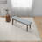 Polyester Blend Upholstered Bench-526981837