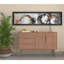 Cadre flottant, peinture sur toile