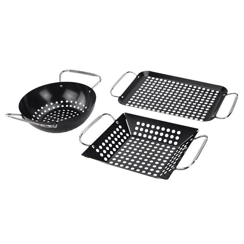 Panier pour barbecue, Noir