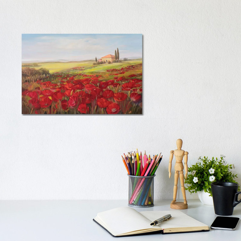 Tuscan Memories II by Sandra Iafrate - Wrapped Canvas Print, 20.32 cm H x 30.48 cm W