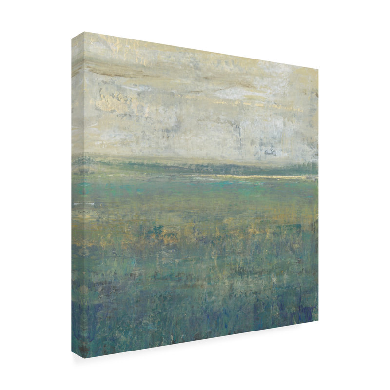 «Sage Terrain I» par Timothy O 'Toole, impression sur toile tendue, H 14 po x l 14 po x P 2 po