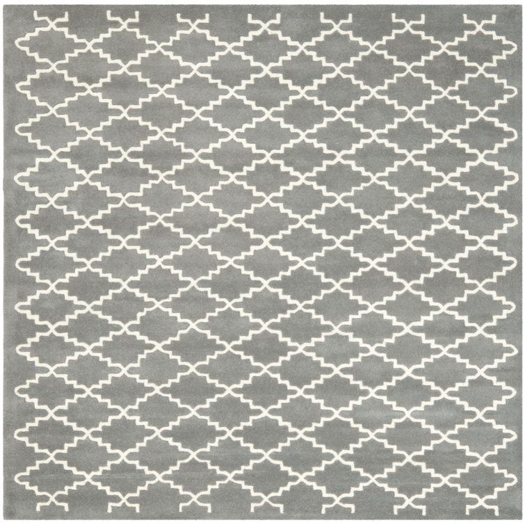 Carolene Hand Tufted Wool Geometric Rug