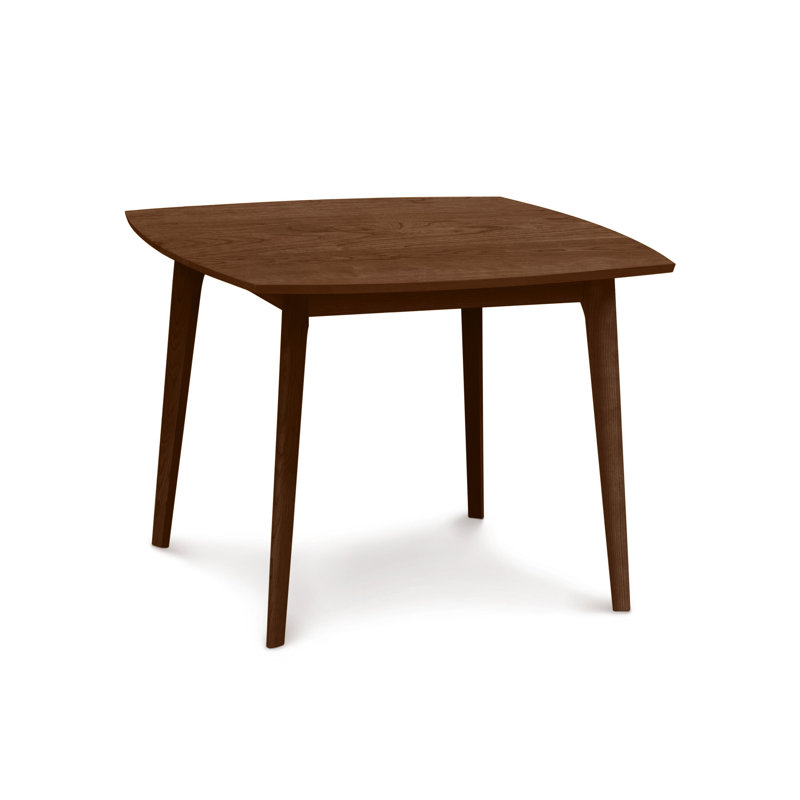 Catalina Fixed Top Table, Saddle Cherry, 30" H x 40" L x 40" W