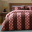 Huxley Cotton Blend Chequered Duvet Cover Set-137446820