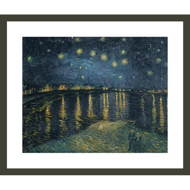 La nuit étoilée par Vincent van Gogh, H 23,5 po x l 27,77 po