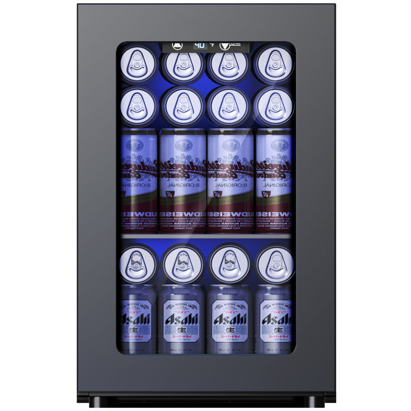 Simzlife 24 Cans (12 oz.) 0.6 Cubic Feet Beverage Refrigerator