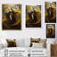 Ascendant en gris et jaune sur toile-2101633212-2101633215
