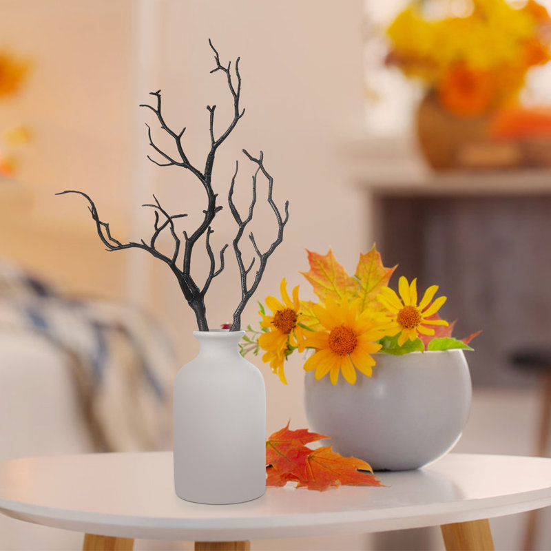 4Pcs Artificial Dried Antlers Tree Branches Artificial Branches Decorative Plant Twigs Decors