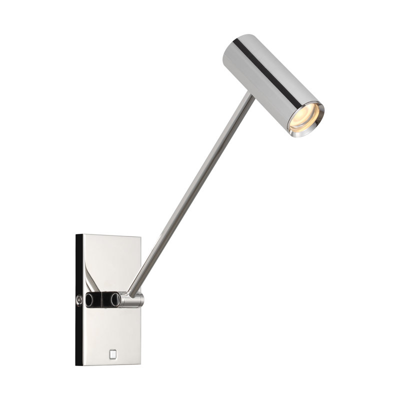 Ponte 1 - Light LED Swing Arm, Polished Nickel