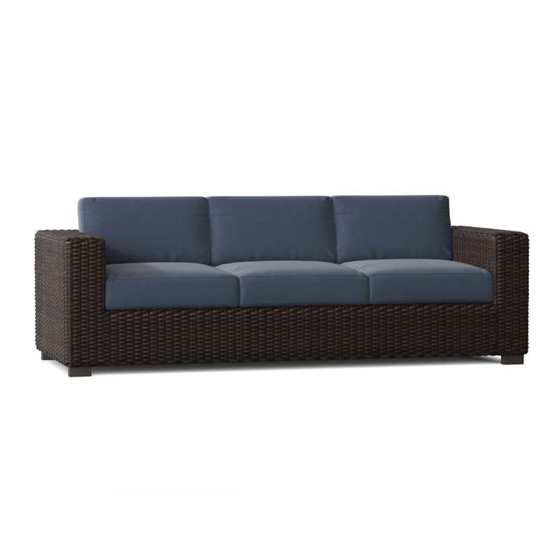 Montecito Outdoor 3 - Seat, Spectrum Denim Sunbrella® Plainweave