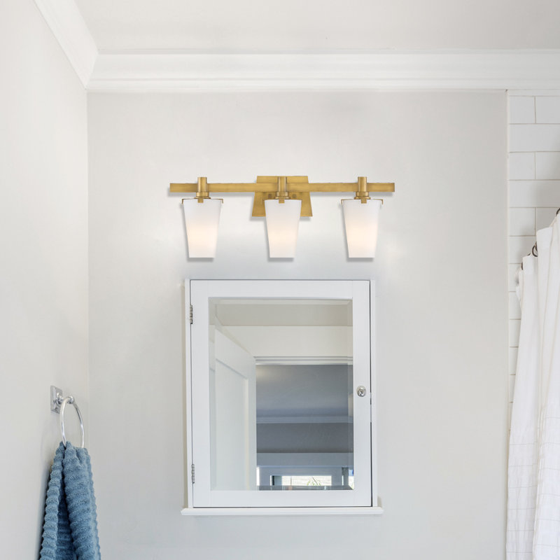 Taraji 3 - Light Dimmable Vanity Light, Vintage Gold