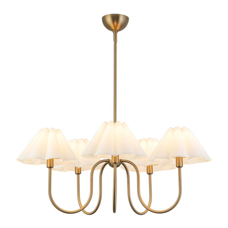 Rosemary 5-Light Chandelier, Gold