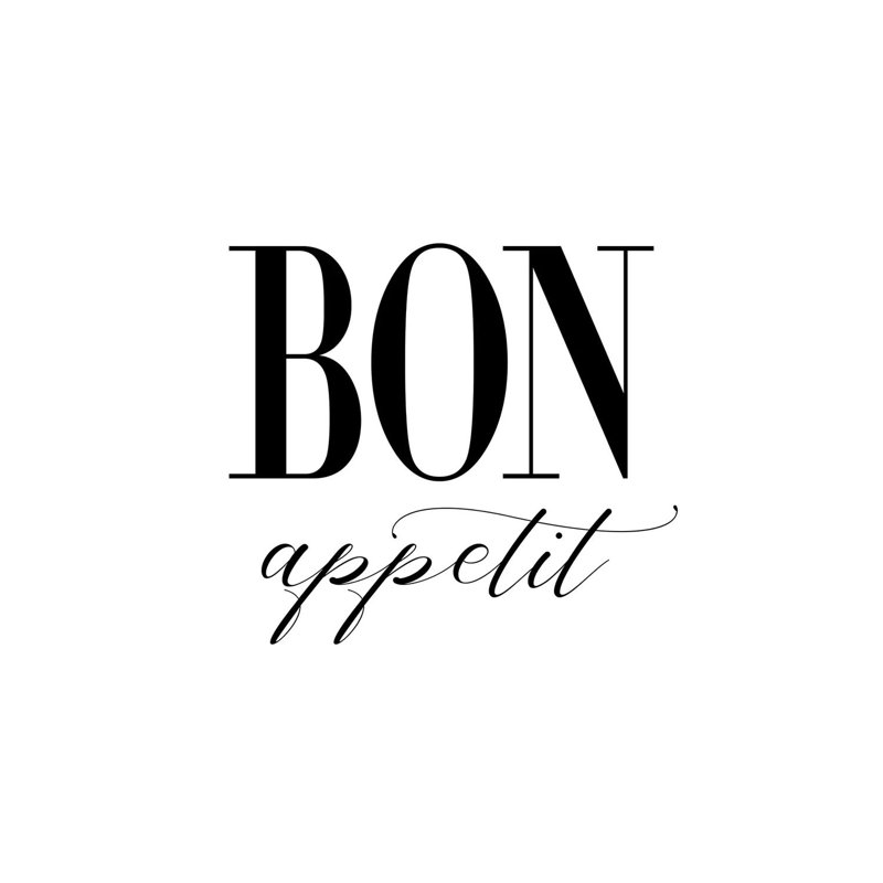 Bon Appetit by Nouveau Prints - Print on Canvas, Wrapped Canvas, 66.04cm H x 66.04cm W x 3.81cm D