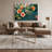 Hawaiian Peacocks Green Canvas Wall Art-1708896974