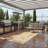 70 Inches All-Weather Metal 3-Seat Patio Sofa-857314388