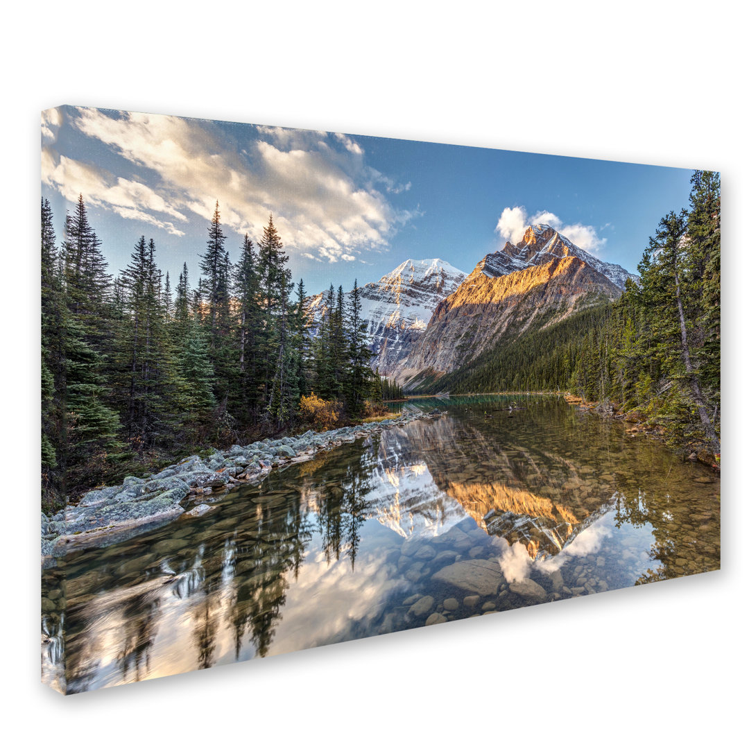 Fabrizzio "Jasper National Park" by Pierre Leclerc Photographic Print on Wrapped Canvas Millwood Pines 