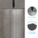 Rainfall Shower System with 12 Inch Shower Head and Handheld Complete Combo Set Ceiling Mount