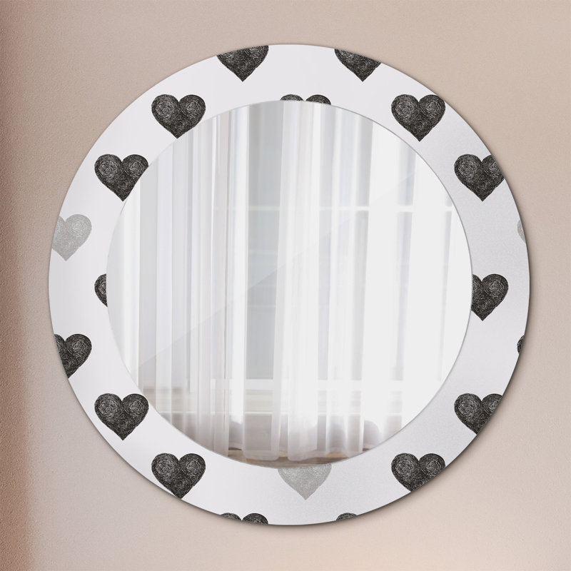 Huldar Glass Flat Wall Mirror