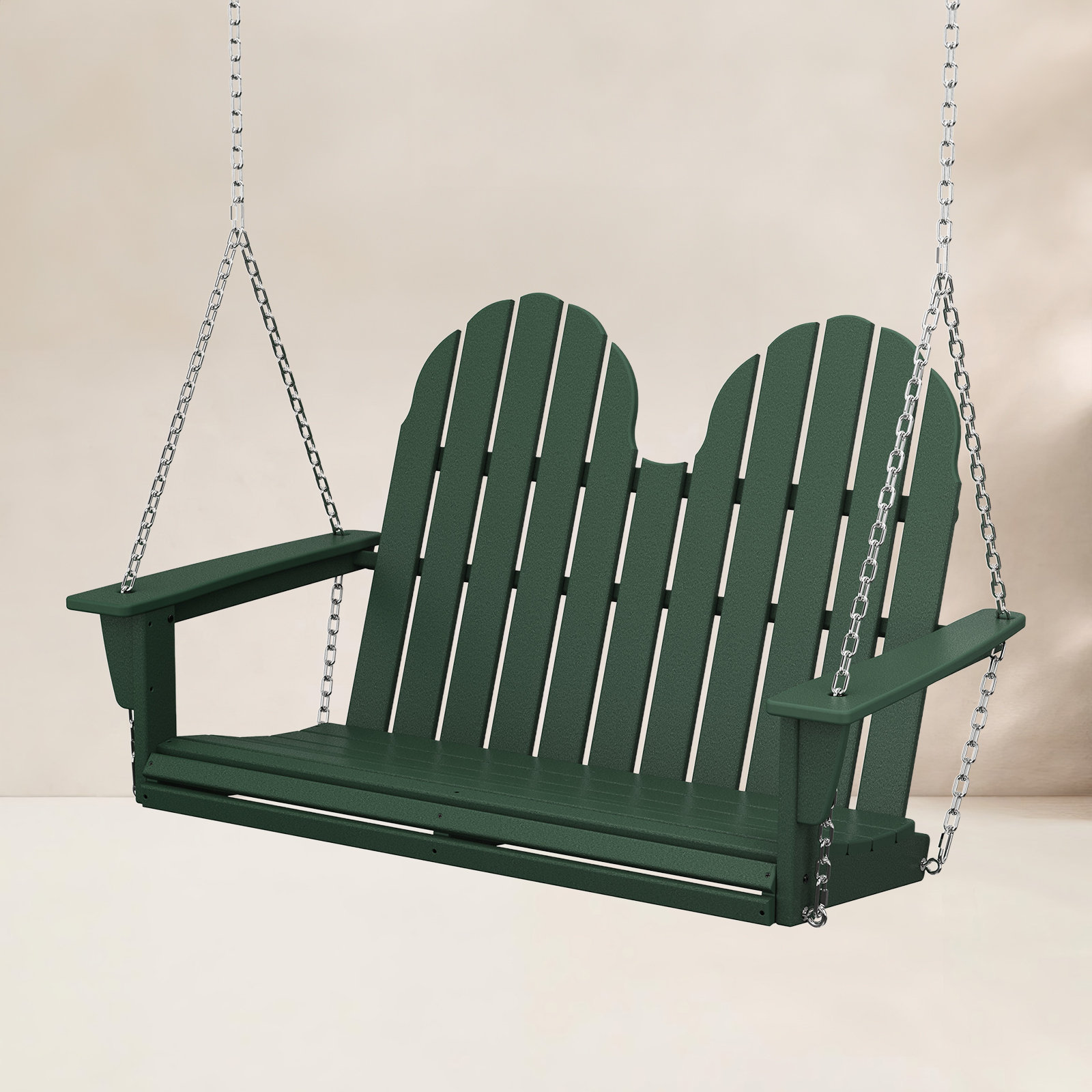 Vineyard Adirondack Swing, Green