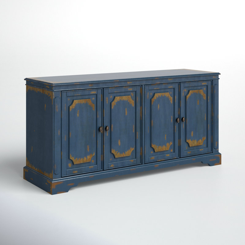 Dalgard 65'' Media Console, Blue