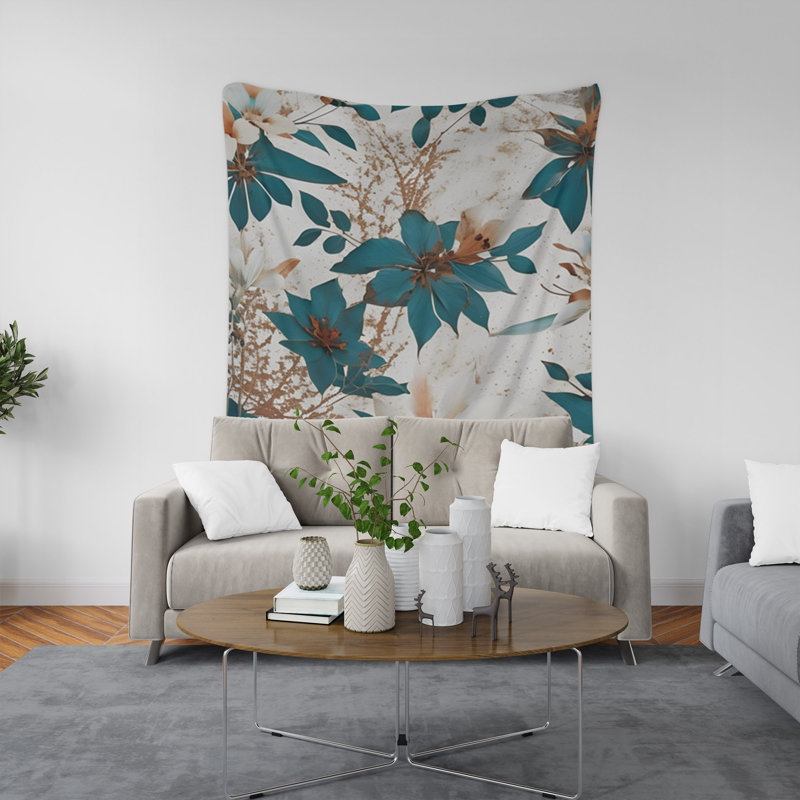 Tapisserie murale, H 88 po x l 104 po