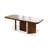 Nut-brown Rectangular Solid Wood Writing desk-1800269201