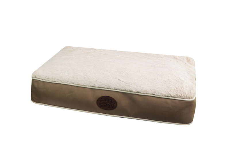 Dante Faux Leather Pet Bed
