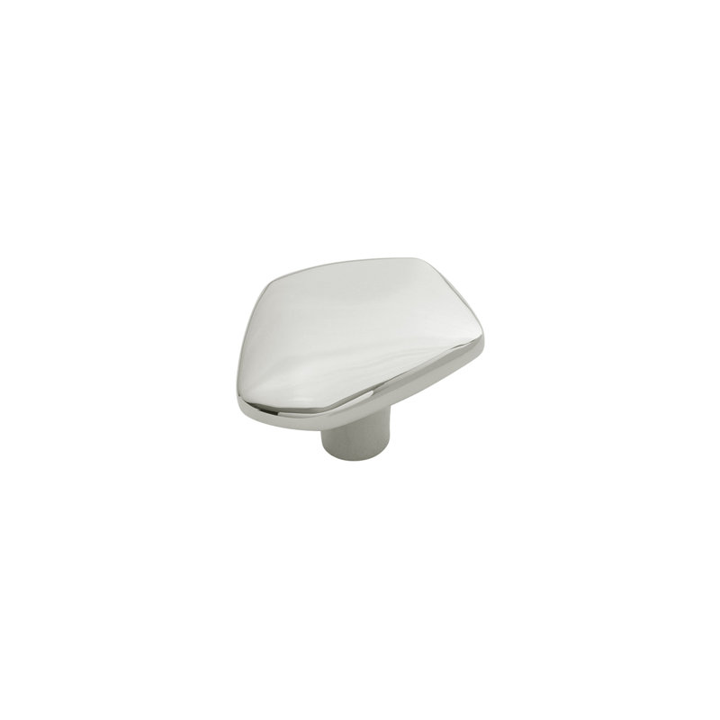 Pebble Collection Knob, 1.5, 1.75, Polished Nickel