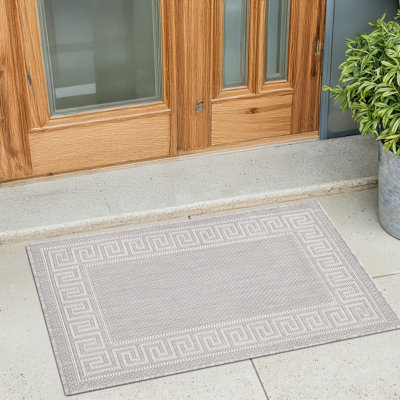 Tapis gris Edna