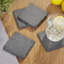 Thirstystone Natural Grey Slate Coaster Set