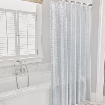 Rideau de douche 100% coton Malaya