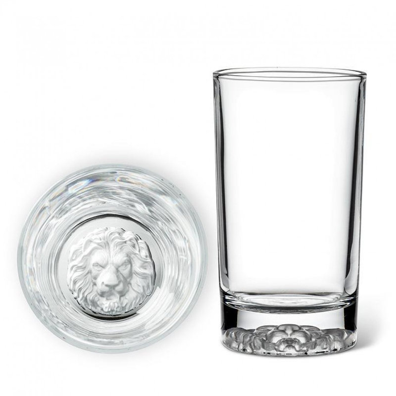 Lion Base Hiball Glass