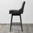 Aleksy Swivel Upholstered Counter Stool with Solid Wood Frame-87939660-100042159