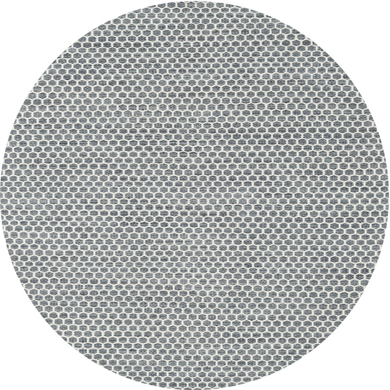 Tapis gris zone contemporaine Stoughton, Rond 4 pi
