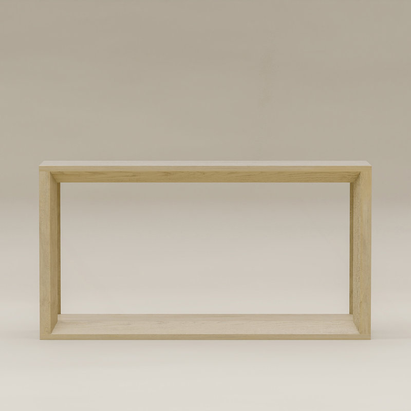 Rectangular Console Table, Sofa Table, Imitative Oak