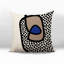 Oreiller carré réversible intérieur / extérieur Vie Abstract-109594640-109605622