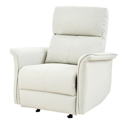 Manual Rocker Recliner Chair For Adults,Rocking Glider Recliner For Small Spaces,Single Sofa Recliner For Home Theater Living Room Bedroom,Wide Armres