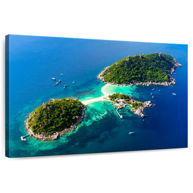 Scenic Koh Nang Yuan, H 24 po x l 36 po