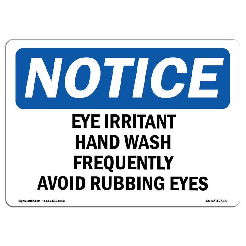 Notice Sign