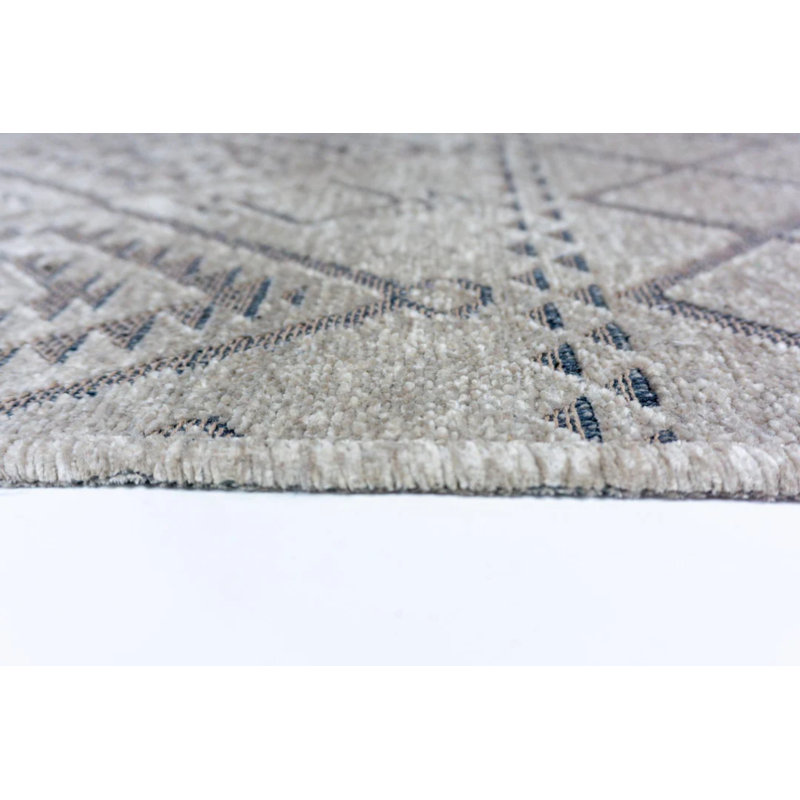 Tapis kilim décoratif durable antidérapant Thatcham Mink, Tapis de couloir 2 pi 8 po x 8 pi 11 po