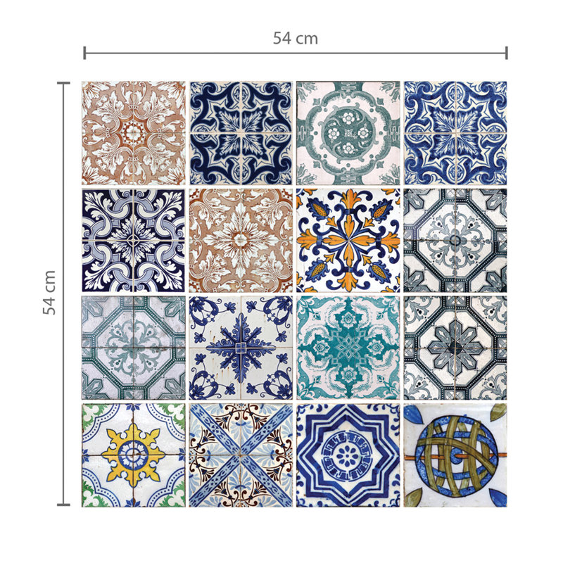 Abstract Non-Wall Damaging Wall Decal