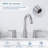 8 In. Widespread Double Handle Bathroom Faucet With Pop-up Drain In Brushed Nickel-130808297