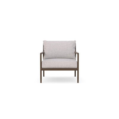 Madeira Club Chair Ivory + Polar Cushion